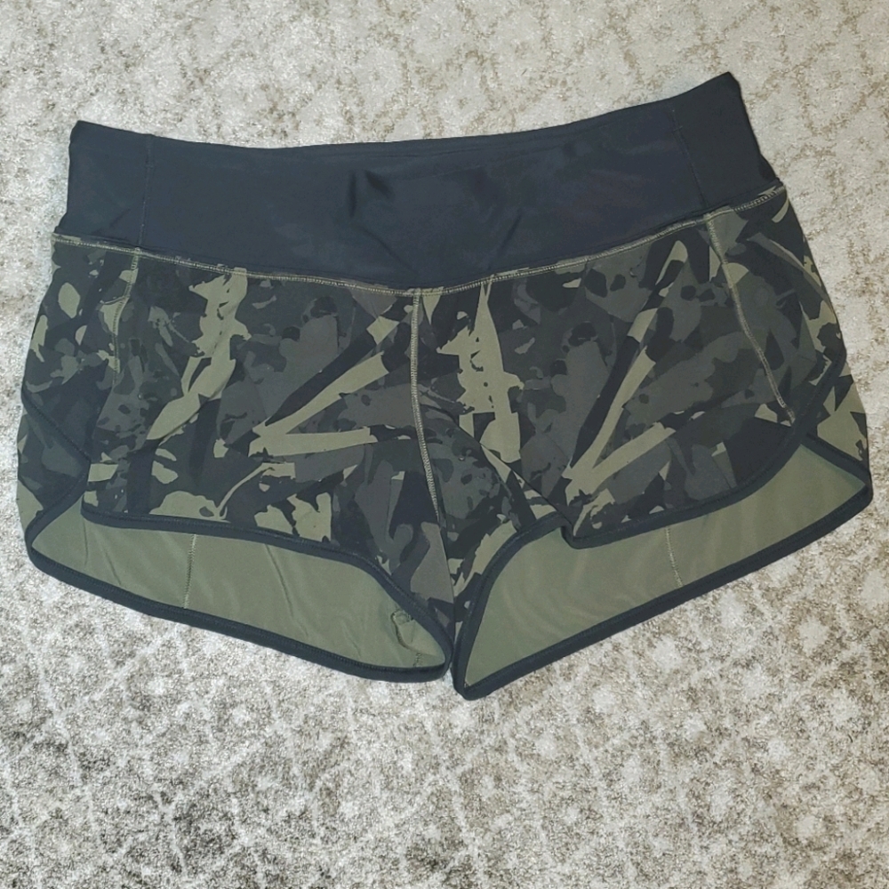 Lululemon camo shorts